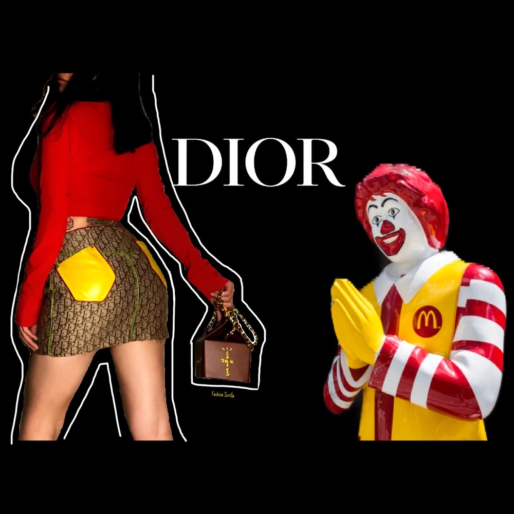 Christian DIOR Vintage John Galliano Rasta Monogram Logo Y2K Mini skirt - Picture 10 of 15